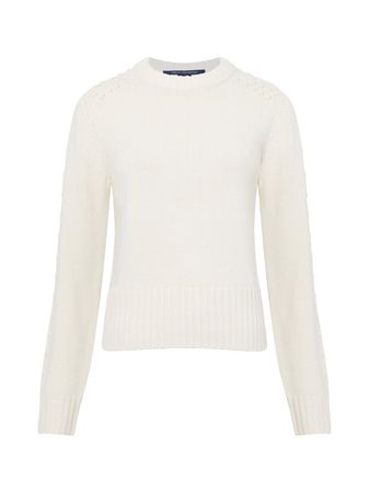 Bauble Babysoft Knit Sweater Classic Cream | French Connection US
