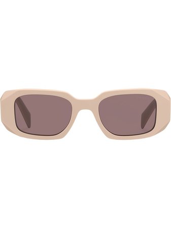 Prada Eyewear Sculpted rectangle-frame Sunglasses - Farfetch