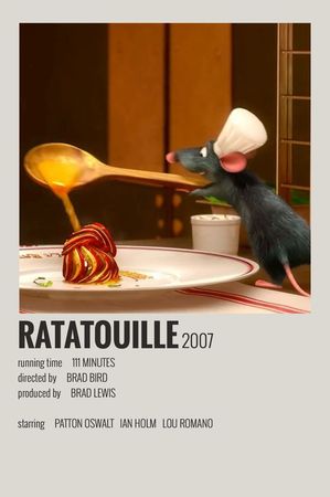 movie poster ratatouille