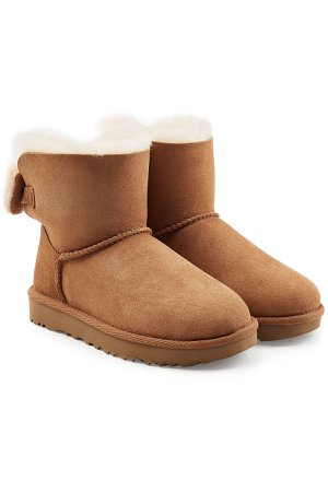 Arielle Shearling Lined Suede Boots Gr. US 9