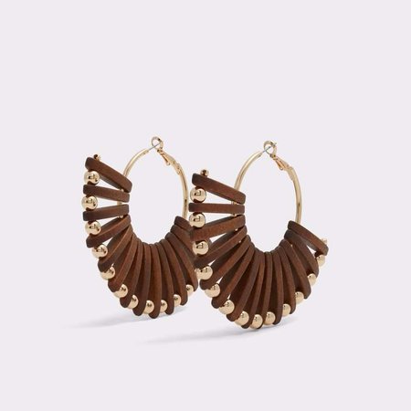 Isudia Brown Women's Earrings | Aldoshoes.com US