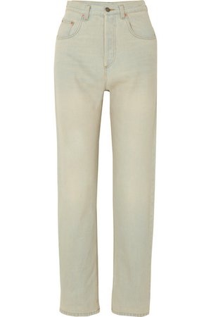 Gucci | Printed high-rise straight-leg jeans | NET-A-PORTER.COM