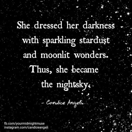 She Became The Night Sky