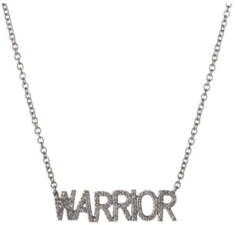 Silver “ Warrior” Necklace