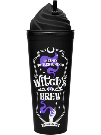 *clipped by @luci-her* Witch's Cold Brew Cup by Killstar | Inked Shop