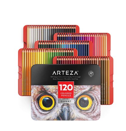 arteza 120 color pencils