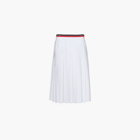 Poplin skirt White | Miu Miu