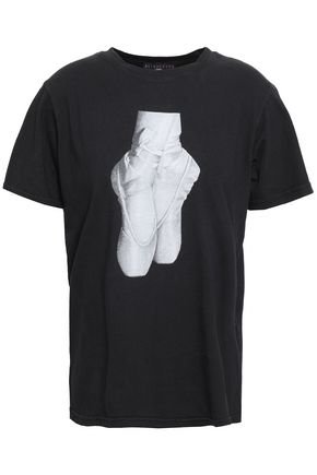 Printed cotton-jersey T-shirt | ALEXACHUNG |