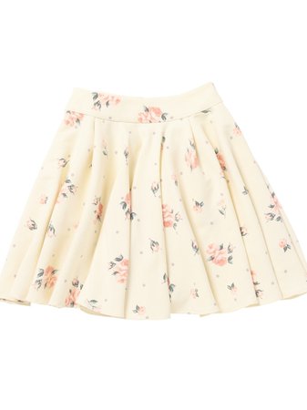 Dot Rose Bunny Skirt / mille fille closet (Skirt / Flare Skirt) | LODISPOTTO (Roddy Spot) mail order | Fashion Walker
