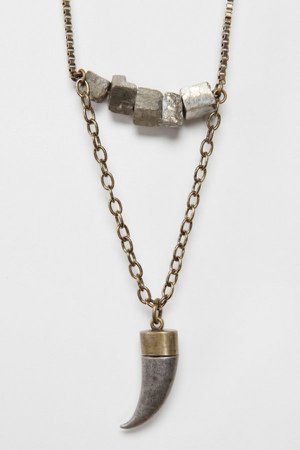 Crosstown Necklace | Urban Outfitters