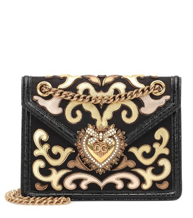 Dolce & Gabbana - Devotion Medium brocade shoulder bag | Mytheresa