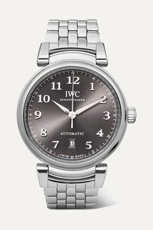 IWC SCHAFFHAUSEN | Da Vinci Automatic 40mm stainless steel watch | NET-A-PORTER.COM