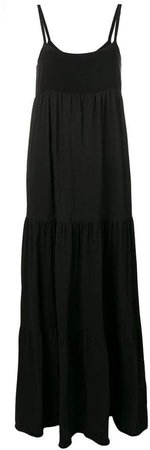 Semicouture panelled maxi dress
