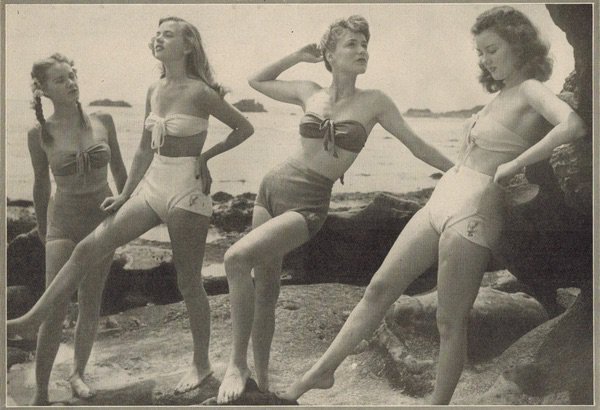 first bikinis