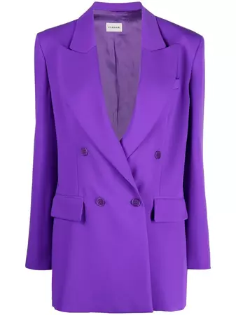 P.A.R.O.S.H. double-breasted tailored blazer