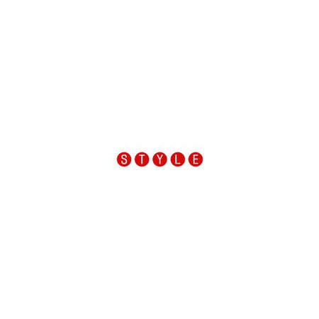 Style Text Red Dots