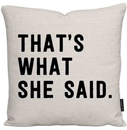 the office pillow