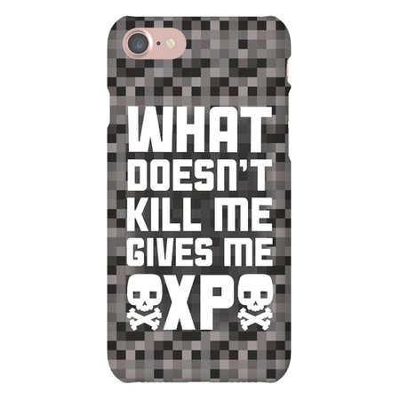 What Doesn't Kill Me Gives Me XP Phone Case | LookHUMAN