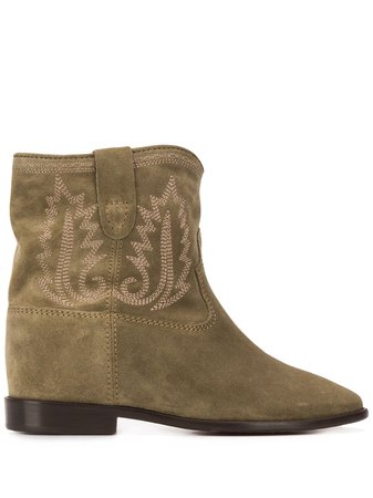 Isabel Marant Crisi Ankle Boots - Farfetch
