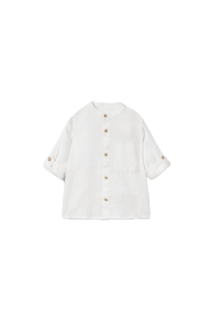 white button down shirt