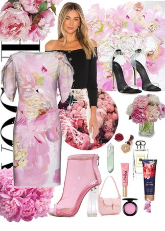 Peony.  Color trend: pink