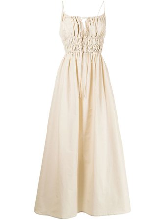 Rachel Gilbert cotton-silk Blend Midi Dress - Farfetch