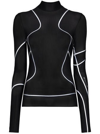 1017 ALYX 9SM reflective-trim mesh top $539 - Buy Online - Mobile Friendly, Fast Delivery, Price