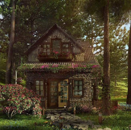 cute cottage in the woods - Recherche Google