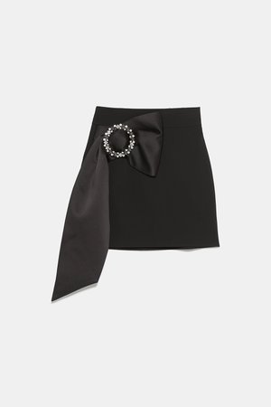 MINI SKIRT WITH BUCKLE - View All-SKIRTS-WOMAN | ZARA United States