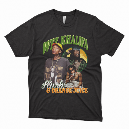 Wiz Khalifa Kush and Orange Juice T-Shirt - ootheday.