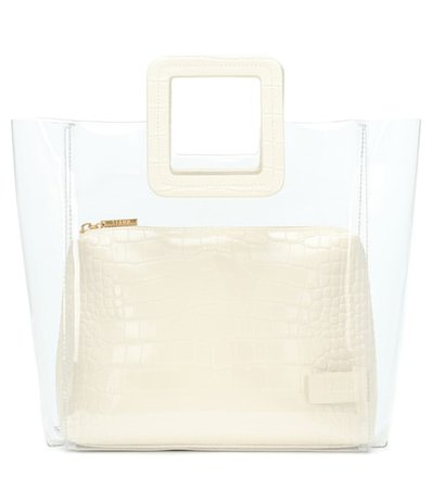 Shirley embossed tote