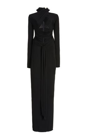 Lightweight Jersey Maxi Wrap Dress By Lapointe | Moda Operandi