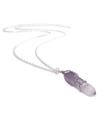 amethyst necklace - Google Search