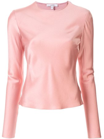 Pink Layeur Mitchell Long Sleeve Top | Farfetch.com
