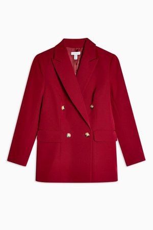 PETITE Berry Suit Blazer | Topshop red
