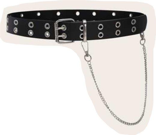 belt with chain