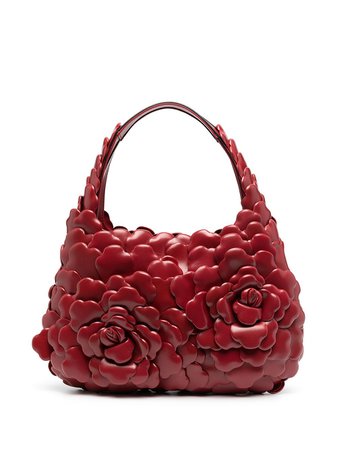 Shop red Valentino Garavani small 03 Rose Edition Hobo bag with Express Delivery - Farfetch