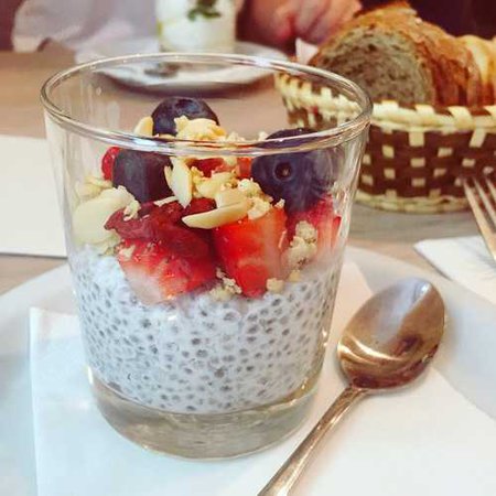 Chia pudding discovered by finds on We Heart It