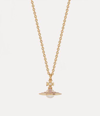 Vivienne Westwood Women's Necklaces | Vivienne Westwood - Simonetta Pendant Gold-Tone