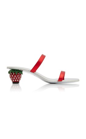 Fragola Metallic Sandals by Giuseppe Zanotti | Moda Operandi