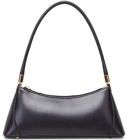 Amazon.com: Barabum Retro Classic Hobo Clutch Shoulder Bag with Zipper Closure for Women (Black): Shoes