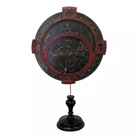 Rotating Celestial Map, 1890s | Chairish