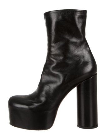 Vetements Leather Platform Boots - Shoes - VTM21372 | The RealReal