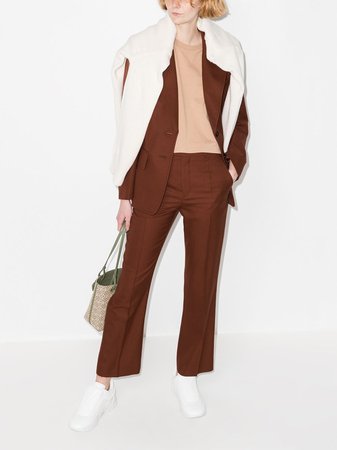 Chloé cropped tailored trousers - FARFETCH