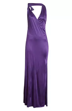 TOM FORD Open Back Jersey Gown | Nordstrom