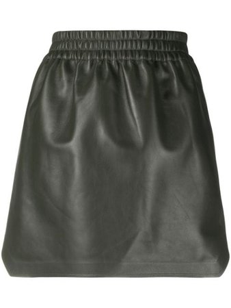 Bottega Veneta high-waisted Leather Skirt - Farfetch