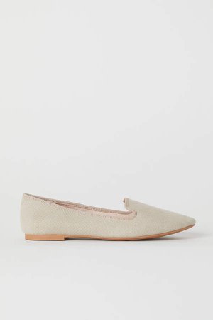 Loafers - Beige