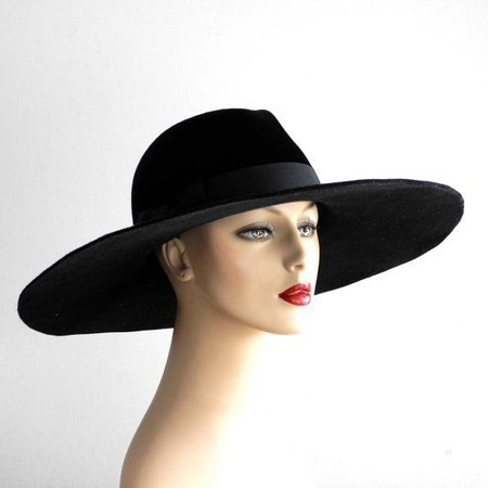 wide brimmed hat womens long dress