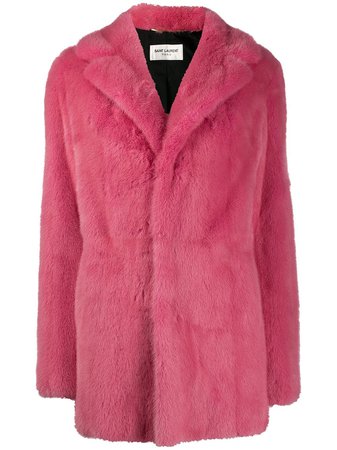 Saint Laurent Mink Fur Coat