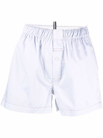 Eytys Elasticated Cotton Shorts - Farfetch